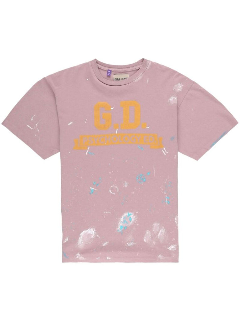 Purple Graphic Print T-shirt