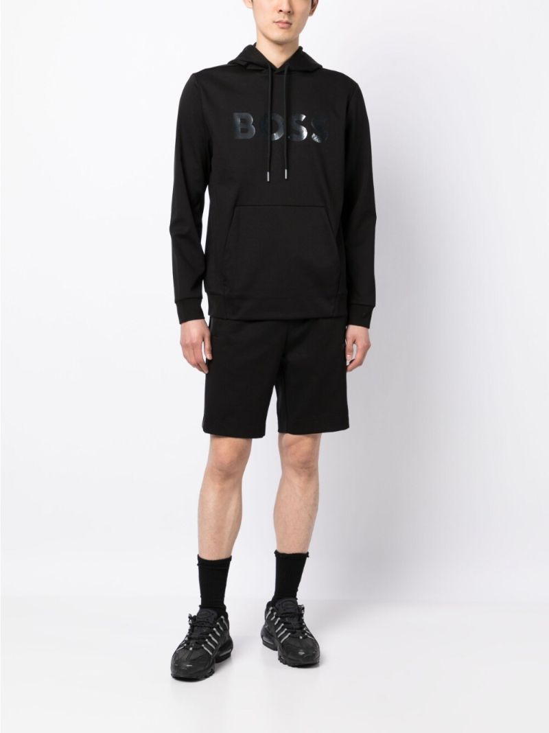 Black Logo Hoodie