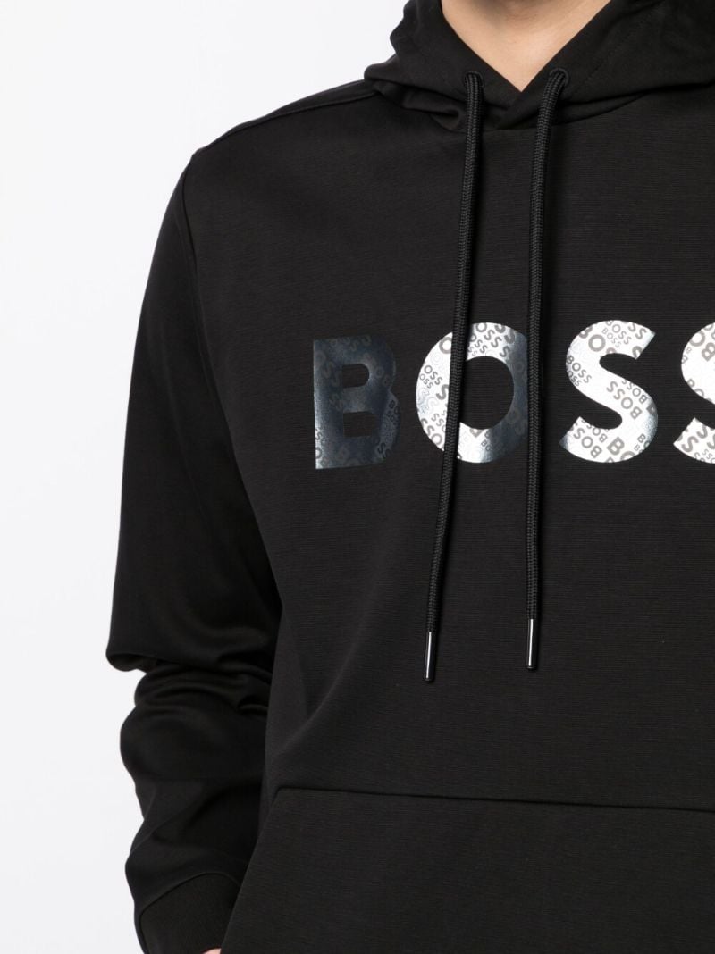 Black Logo Hoodie
