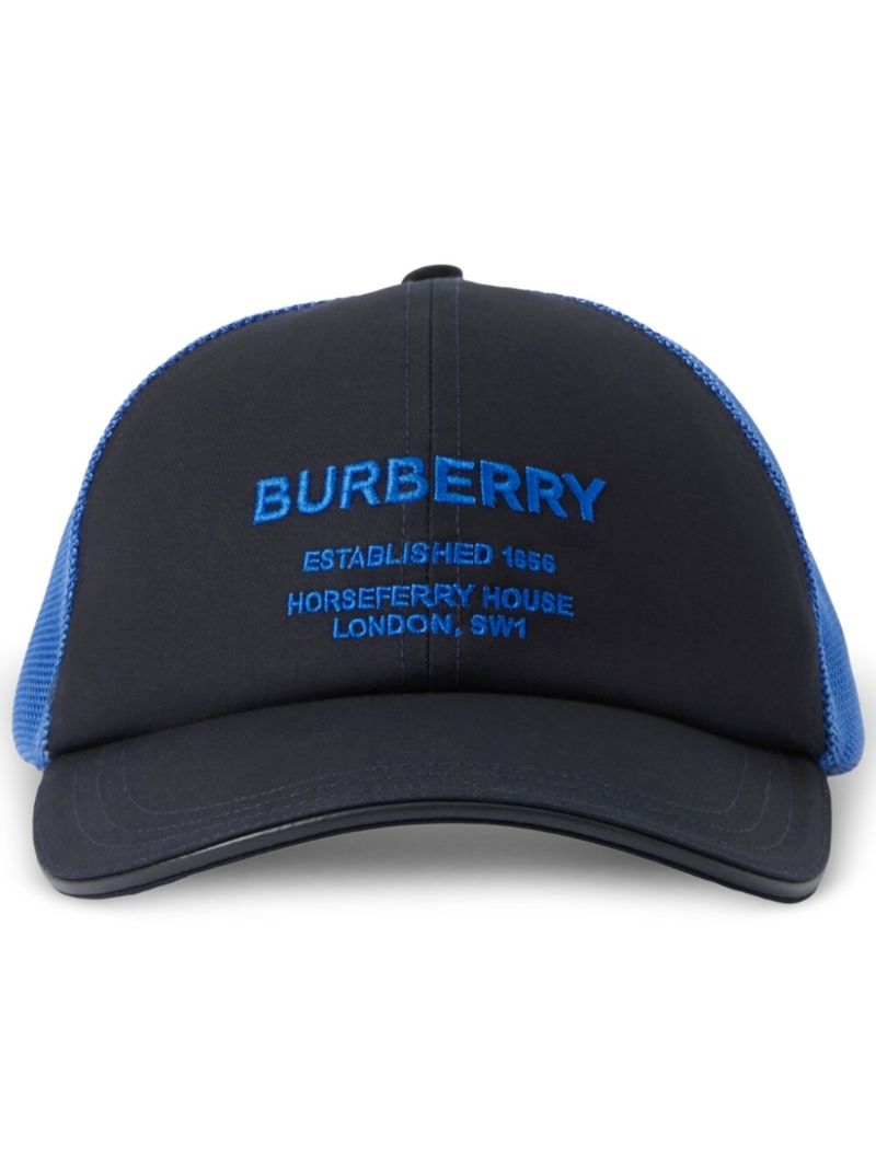 Blue Horseferry Motif Cap