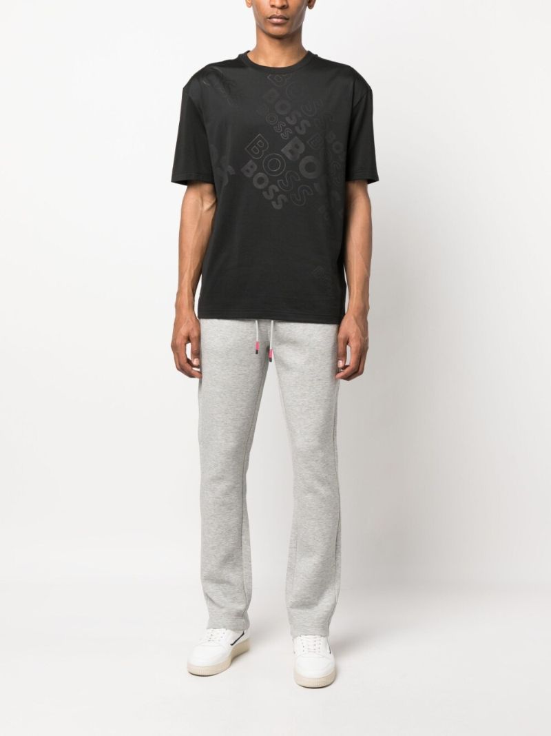 Black Logo-print T-shirt
