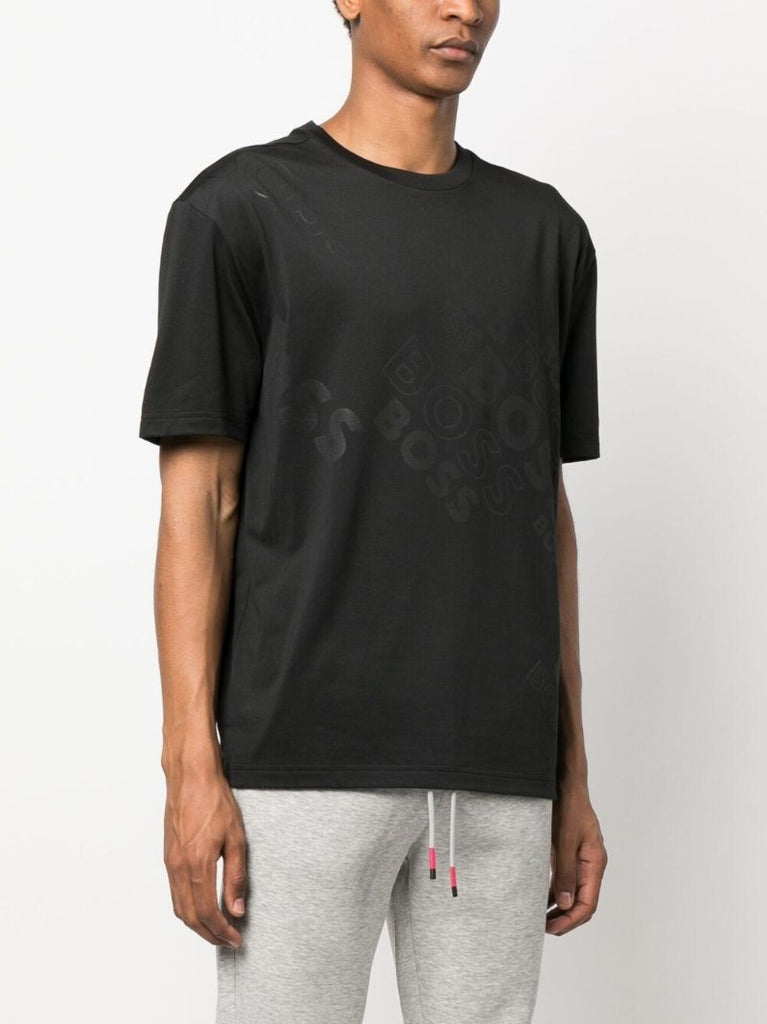 Black Logo-print T-shirt