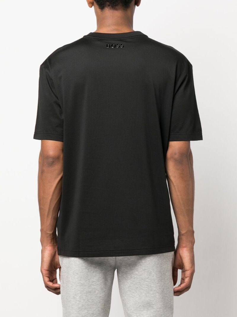 Black Logo-print T-shirt