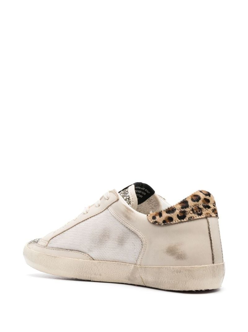 Neutral Super-star Leather Sneakers