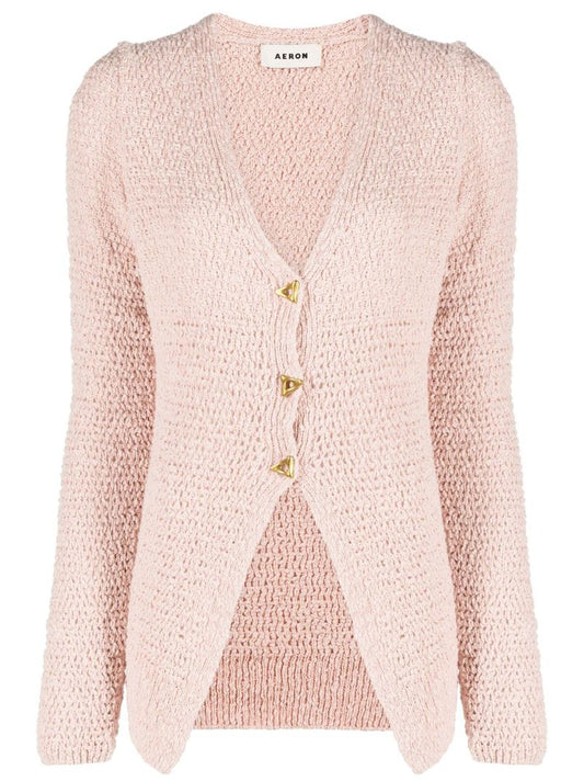 Pink Sylvie Organic Cotton Cardigan