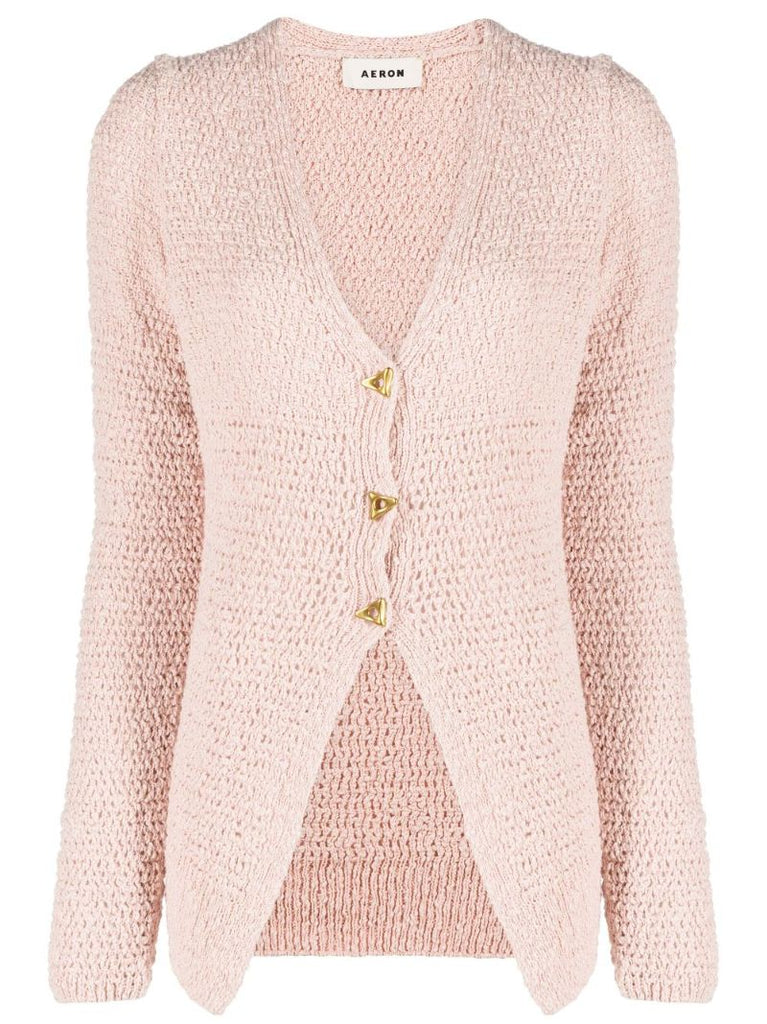 Pink Sylvie Organic Cotton Cardigan