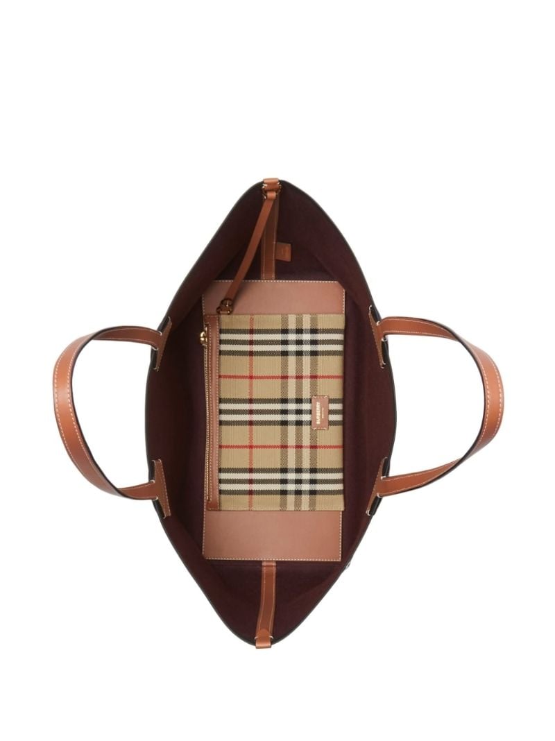 Neutral London Medium Tote Bag