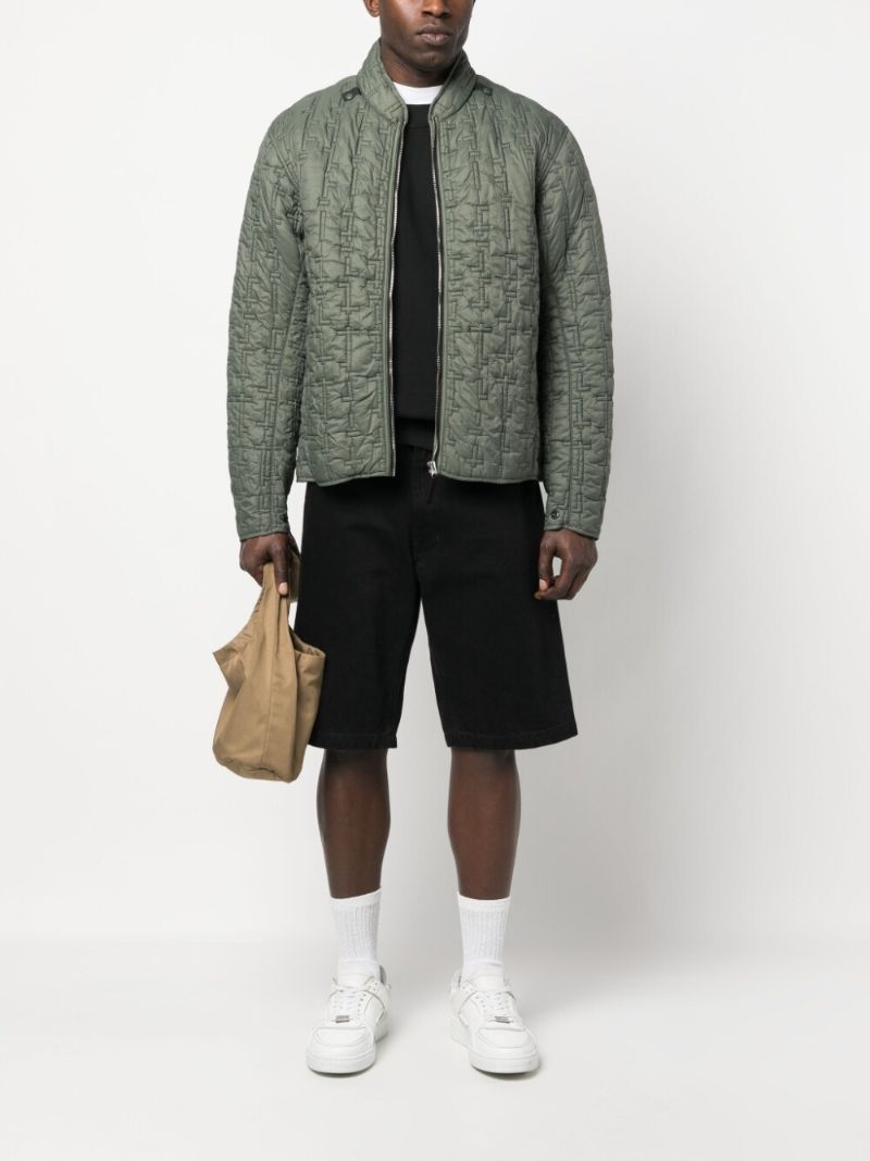 Green Quilted Liner Jacket