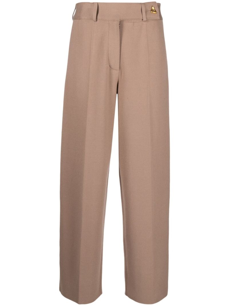 Brown Madeleine Knitted Trousers