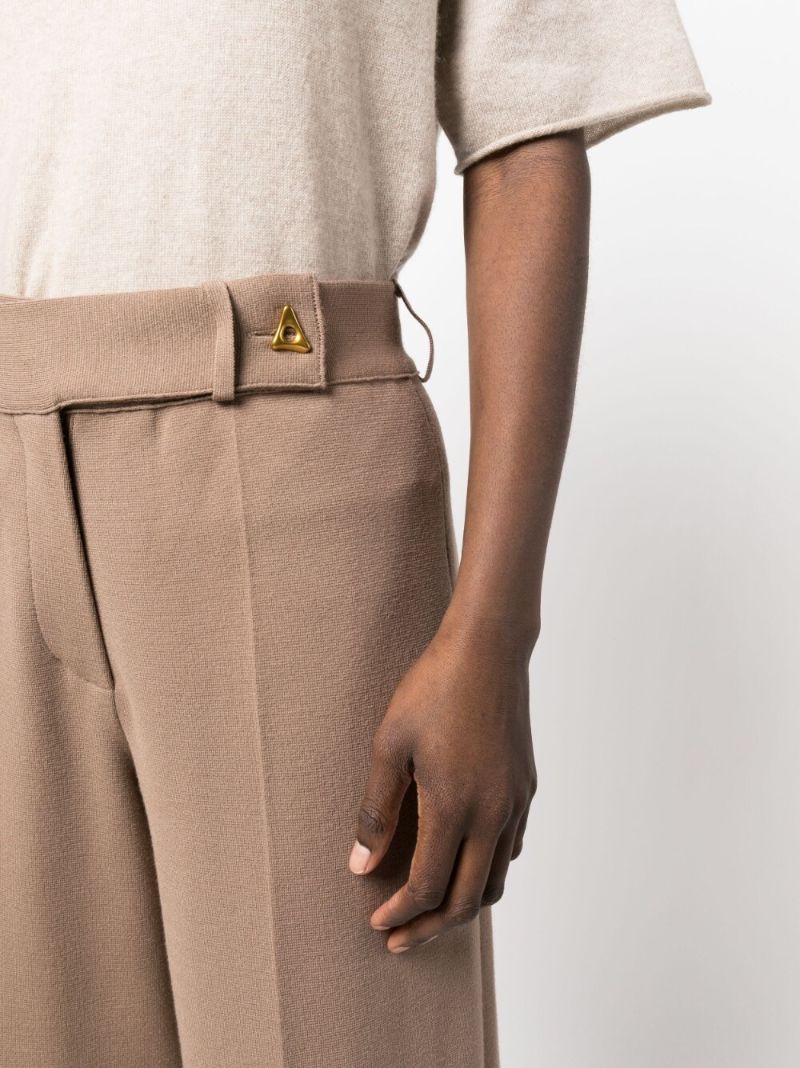 Brown Madeleine Knitted Trousers