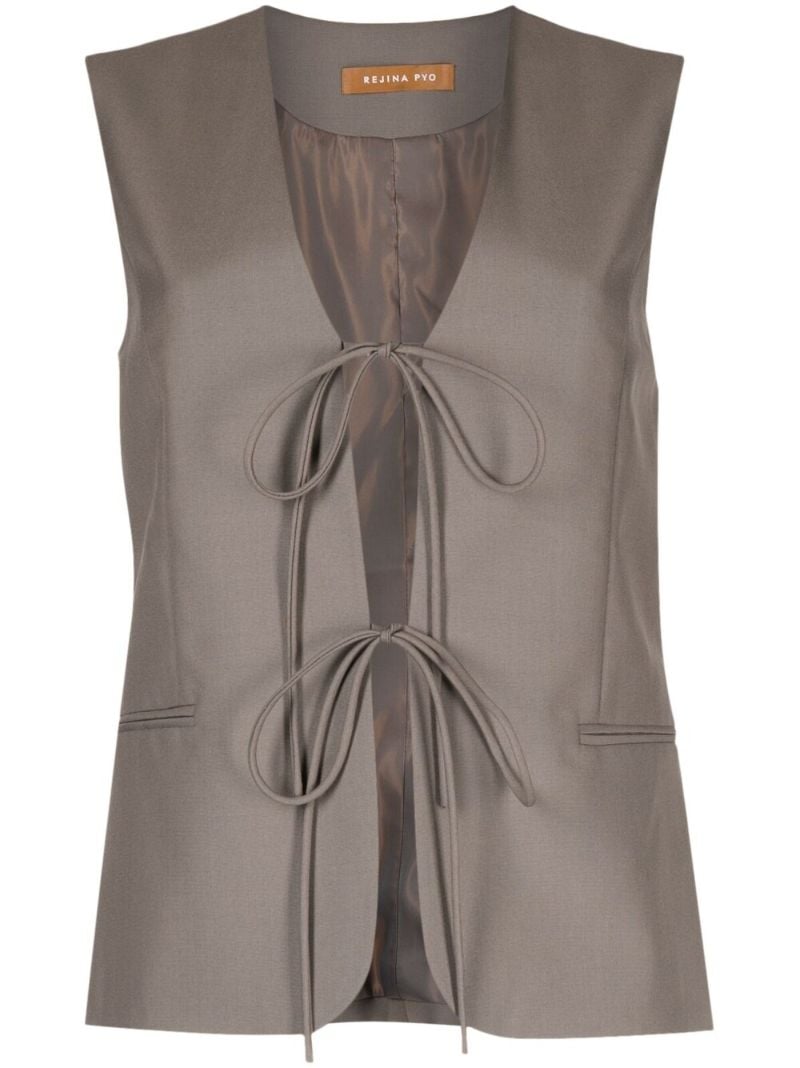 Grey Kit Wool Vest