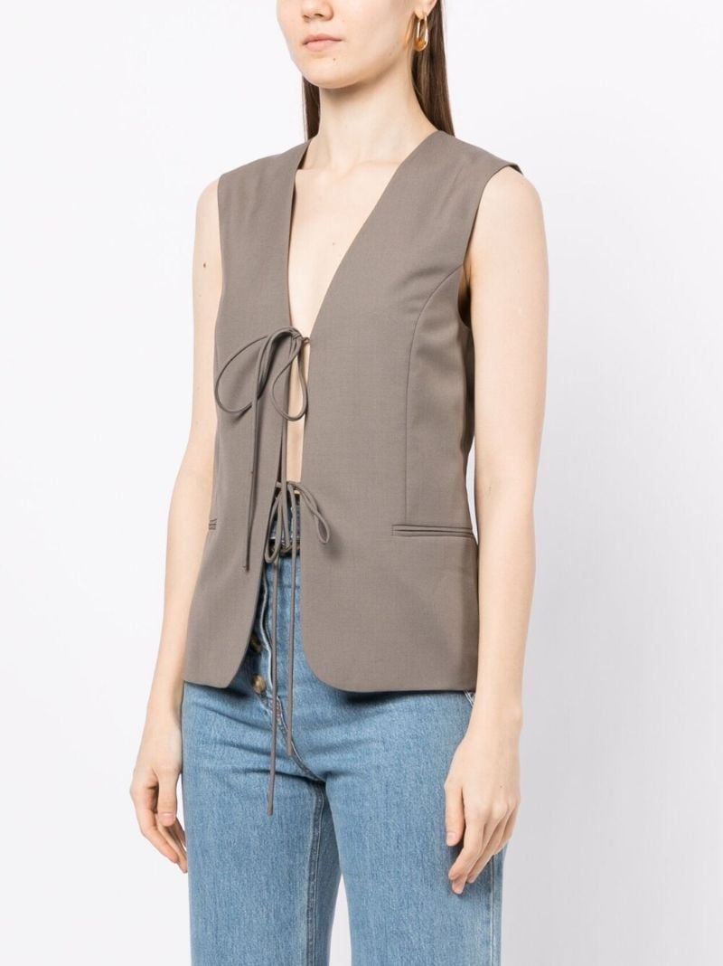 Grey Kit Wool Vest