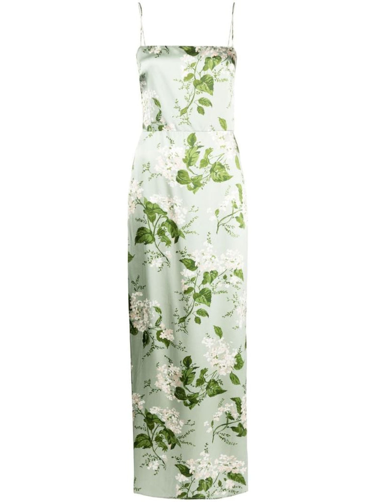 Green Frankie Floral Print Dress