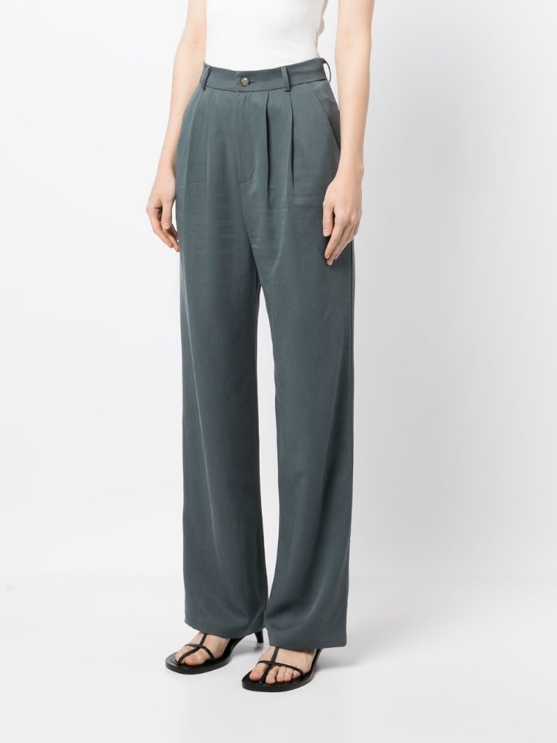 Grey Mason Wide-leg Trousers