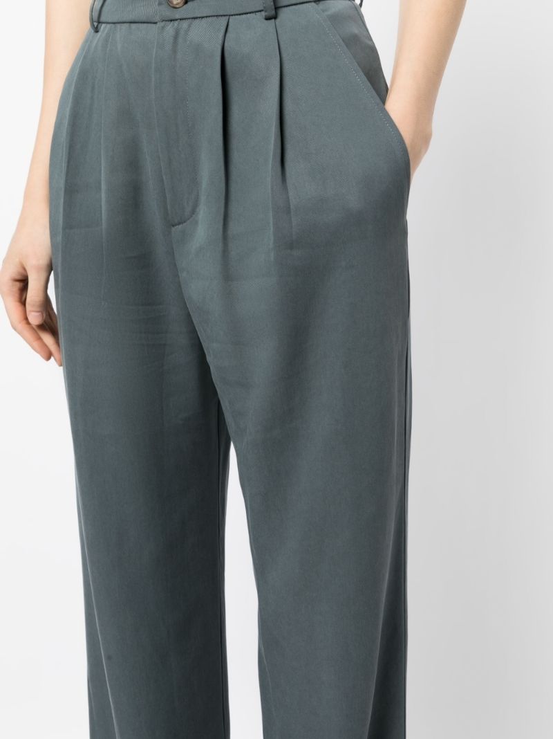 Grey Mason Wide-leg Trousers