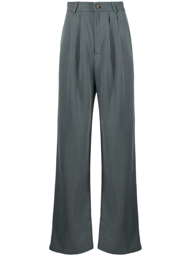 Grey Mason Wide-leg Trousers