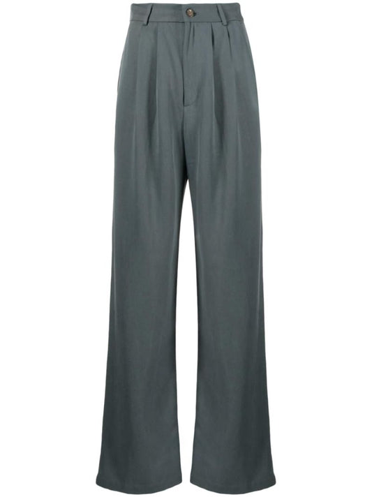 Grey Mason Wide-leg Trousers
