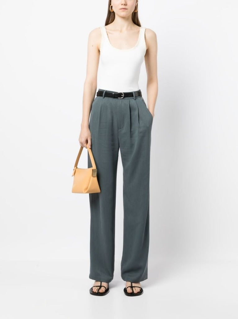 Grey Mason Wide-leg Trousers