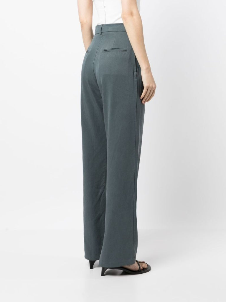 Grey Mason Wide-leg Trousers