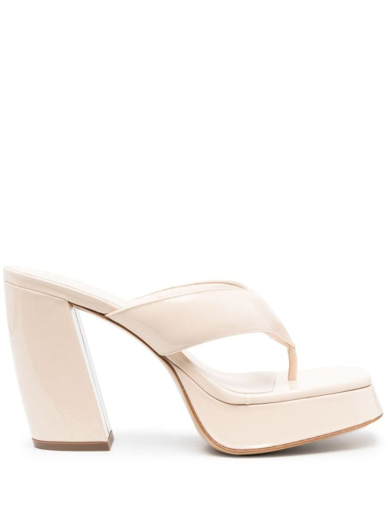 Neutral 110 Patent Leather Platform Sandals