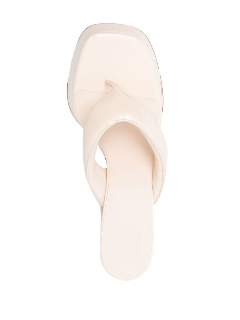 Neutral 110 Patent Leather Platform Sandals