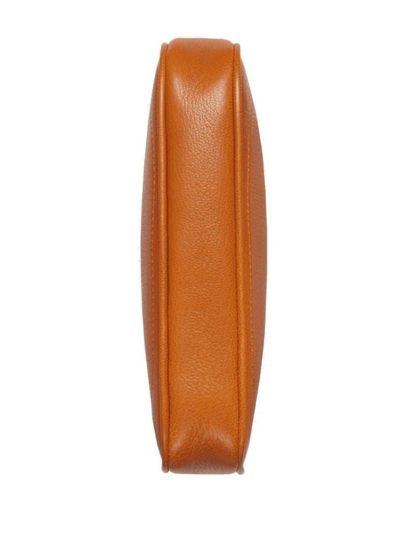 Brown Aphrodite Leather Shoulder Bag