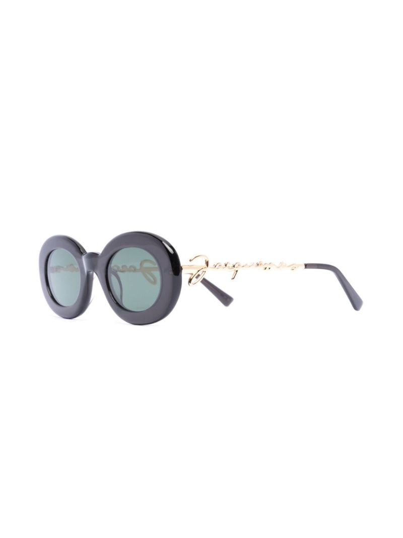 Black Les Lunettes Pralu Sunglasses
