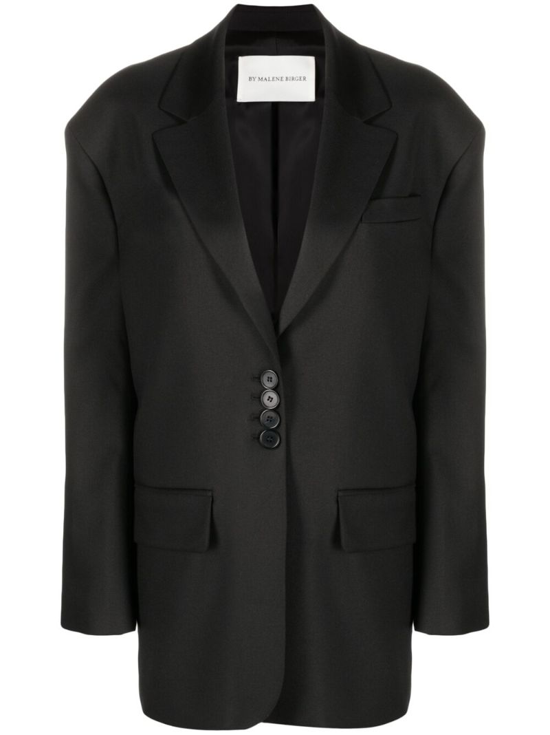 Black Single-breasted Blazer