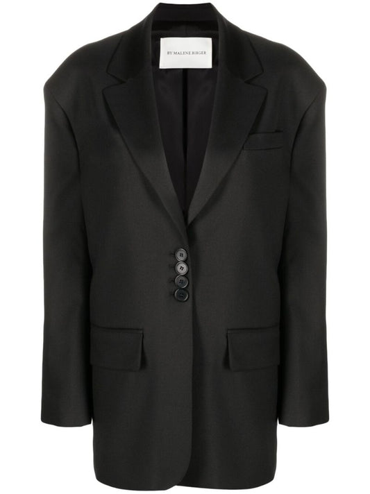 Black Single-breasted Blazer