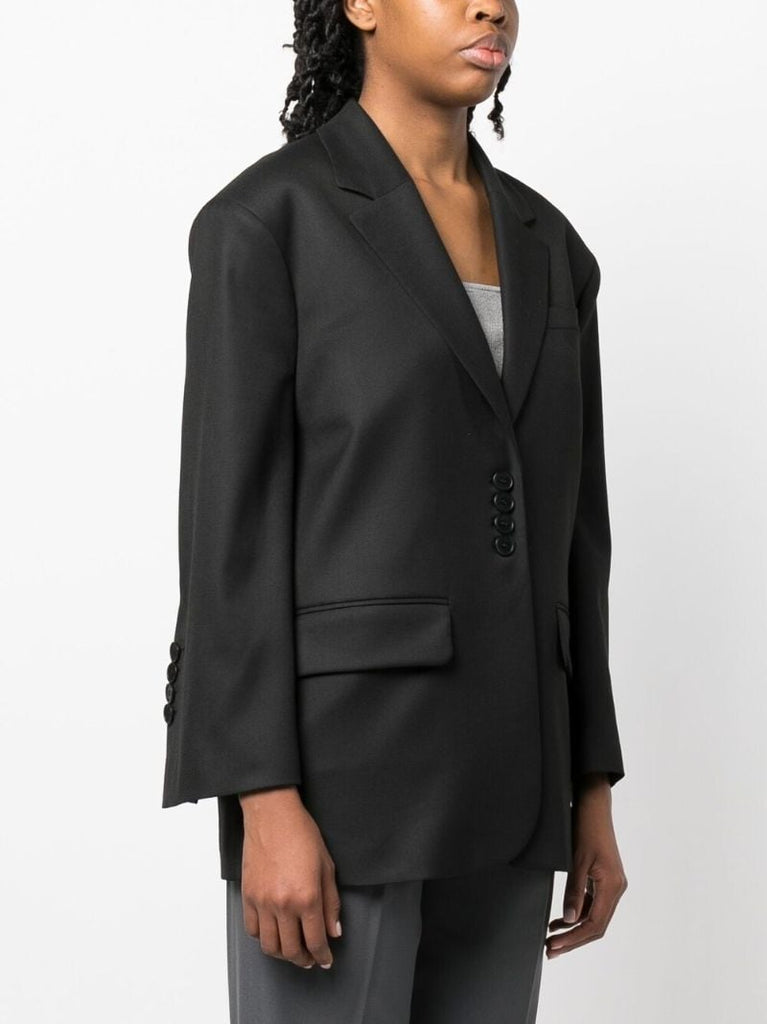 Black Single-breasted Blazer