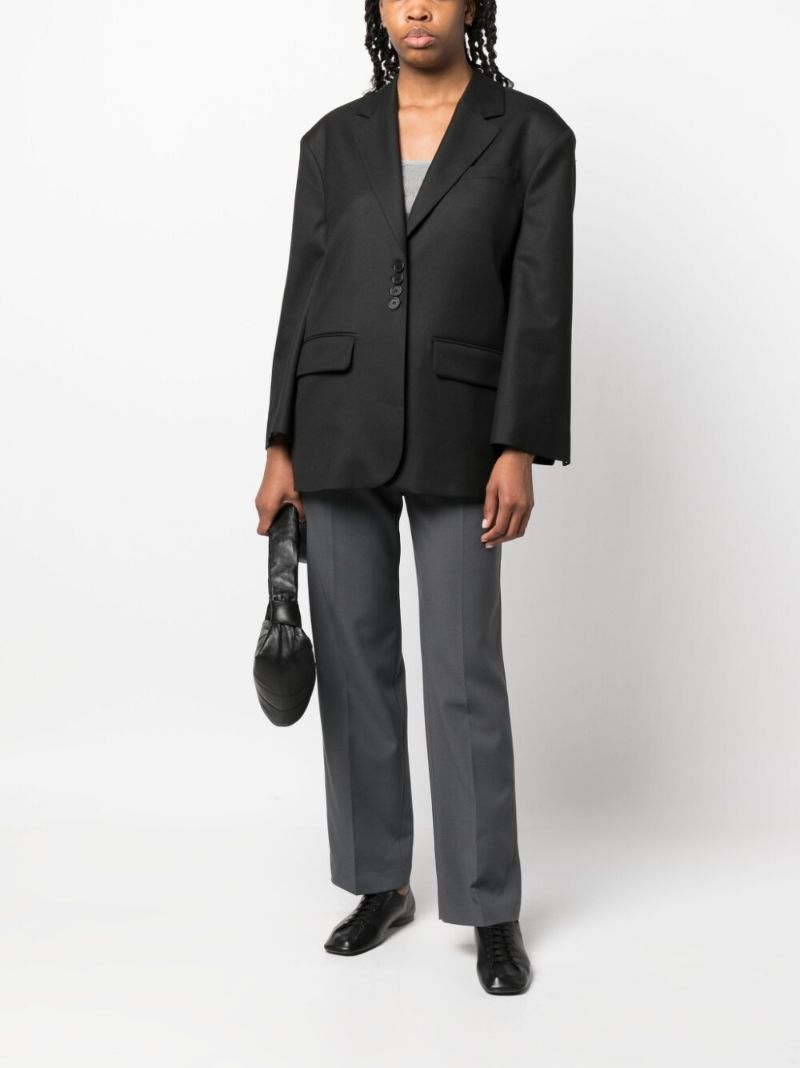 Black Single-breasted Blazer