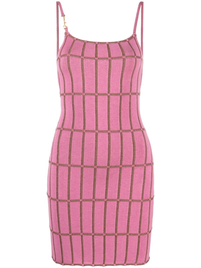 Pink La Robe Maille Malha Dress