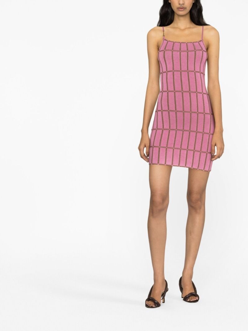 Pink La Robe Maille Malha Dress