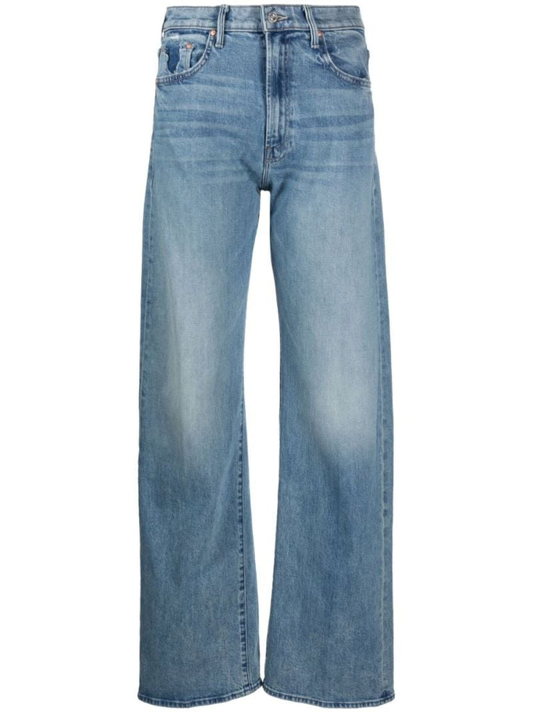 Blue the Lasso Wide-leg Jeans