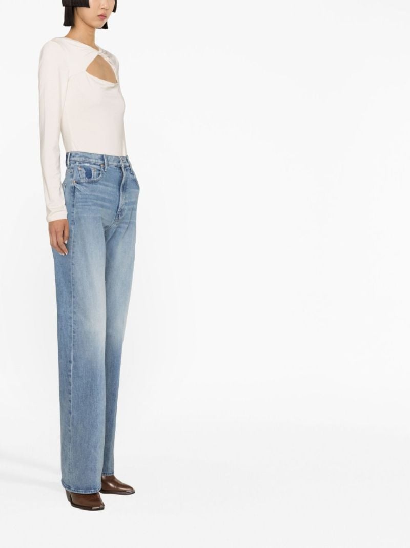 Blue the Lasso Wide-leg Jeans