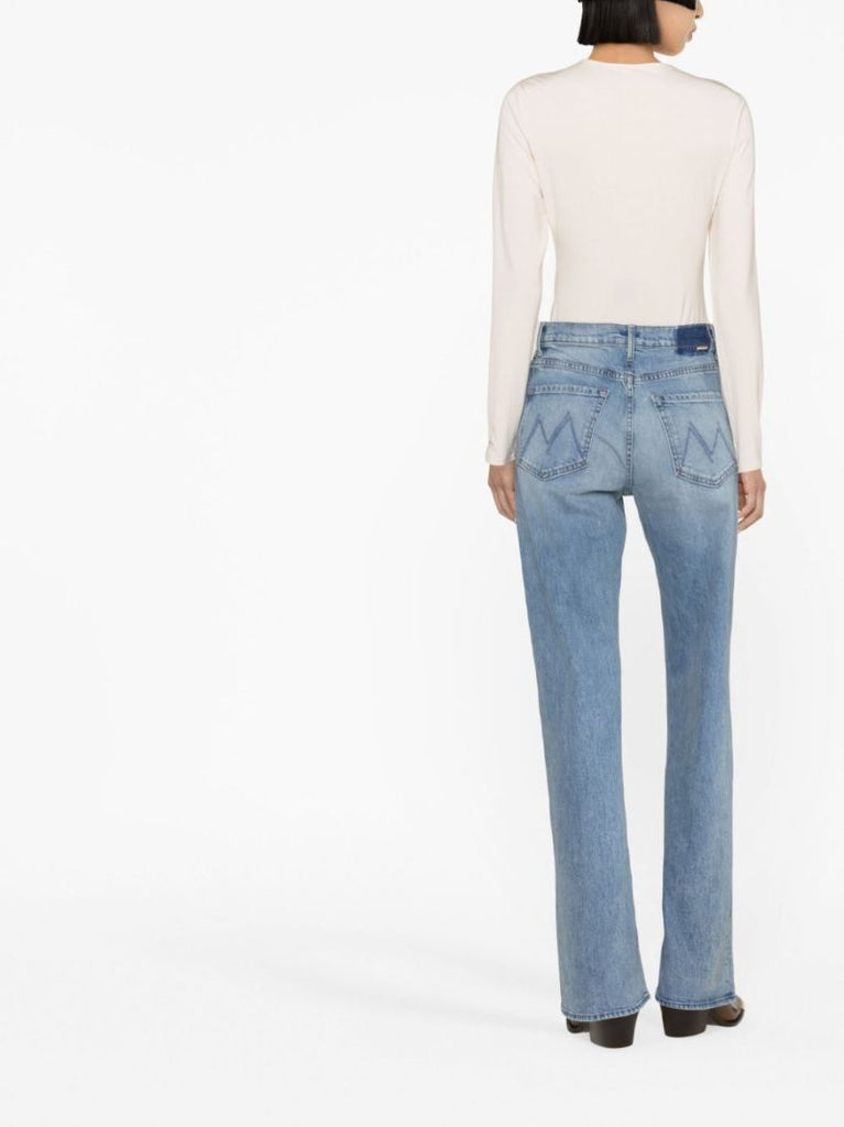 Blue the Lasso Wide-leg Jeans