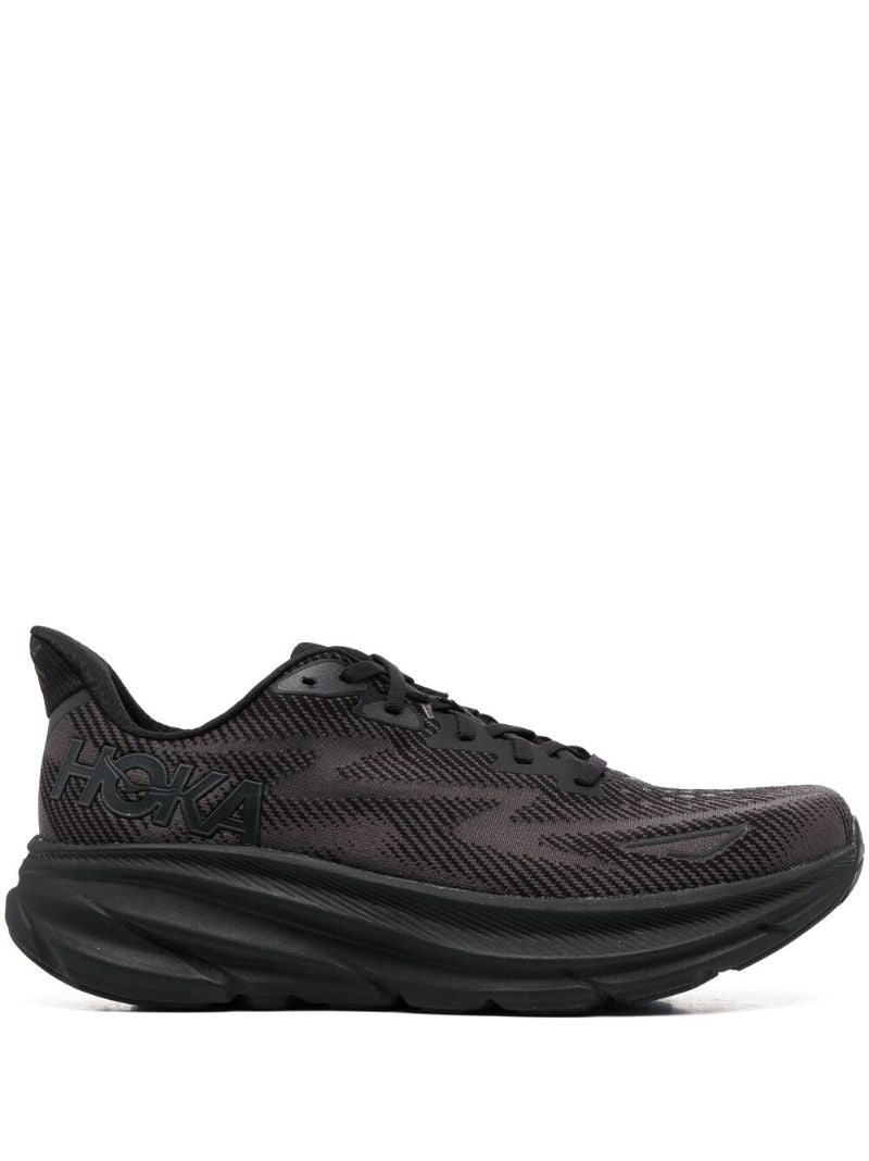 Black Clifton 9 Running Sneakers