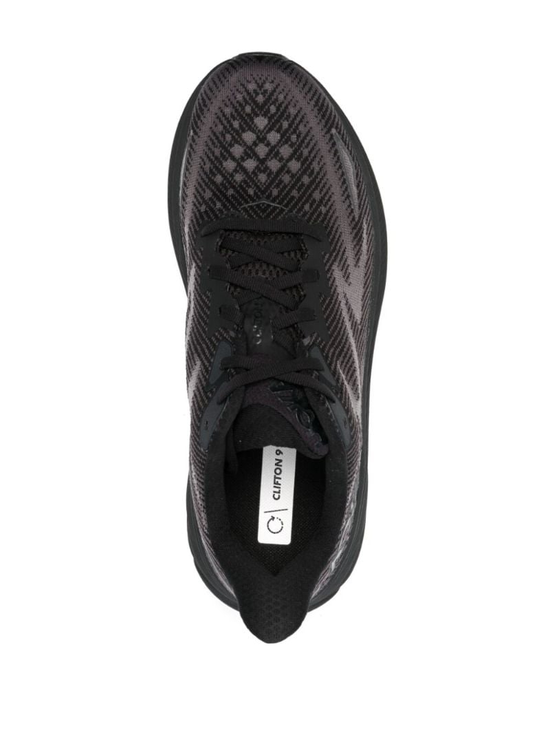 Black Clifton 9 Running Sneakers