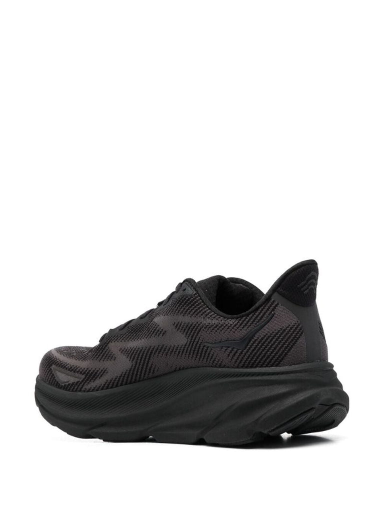 Black Clifton 9 Running Sneakers