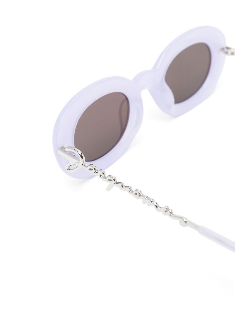 Purple Les Lunettes Pralu Sunglasses