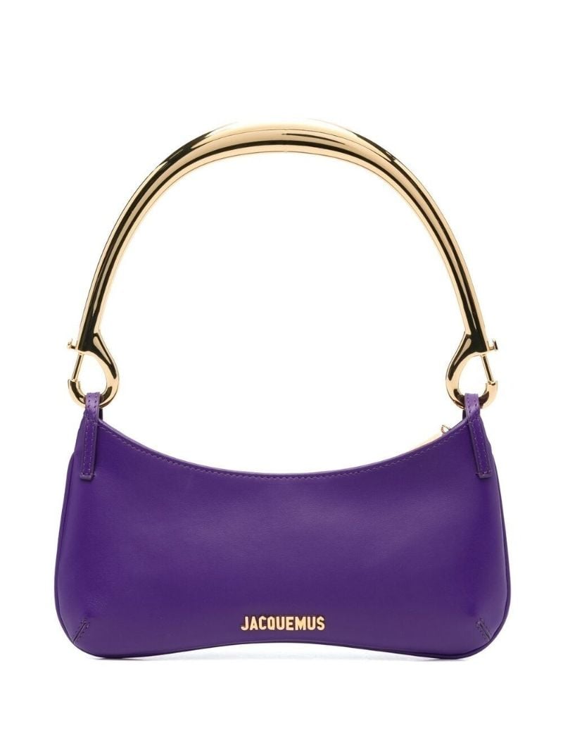 Purple Le Bisou Mousqueton Shoulder Bag