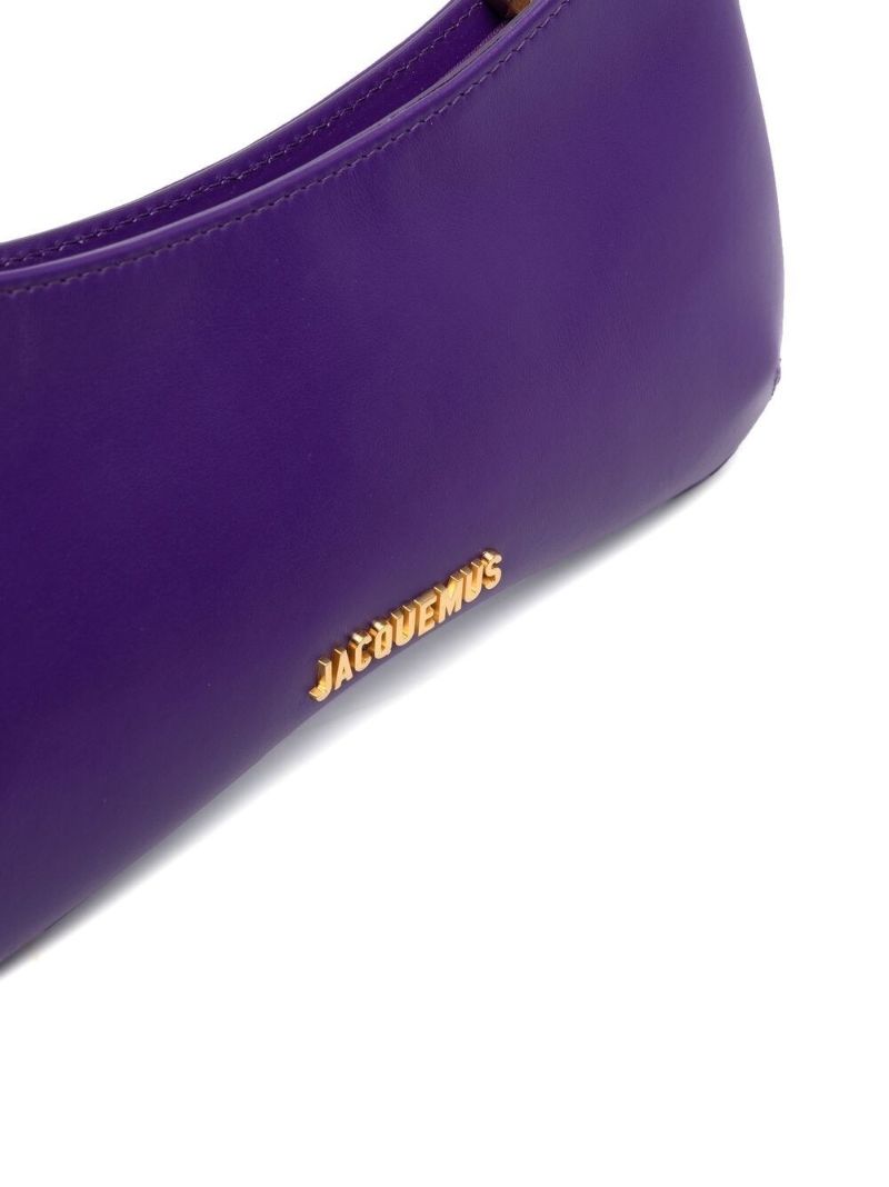 Purple Le Bisou Mousqueton Shoulder Bag