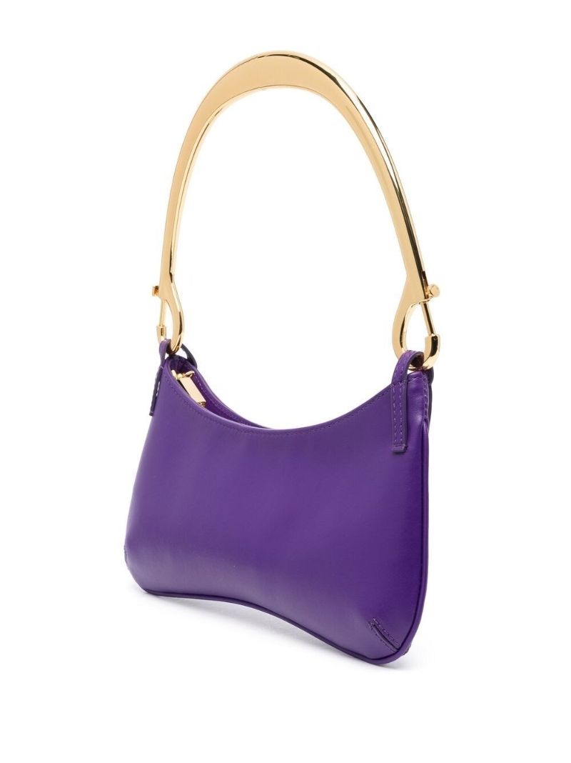 Purple Le Bisou Mousqueton Shoulder Bag