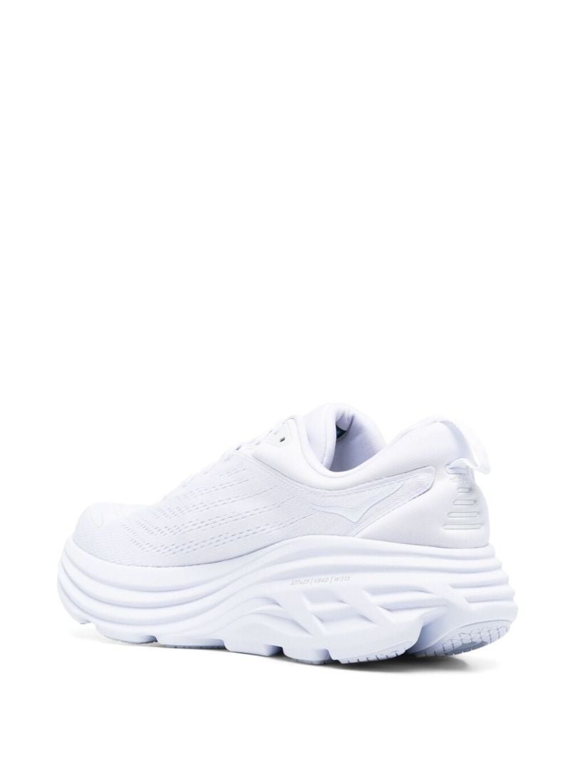 White Bondi 8 Running Sneakers