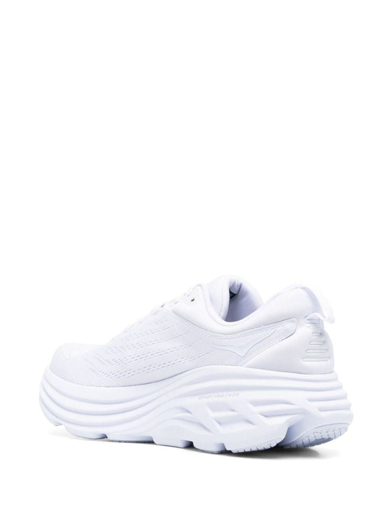 White Bondi 8 Running Sneakers