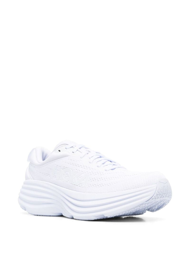 White Bondi 8 Running Sneakers