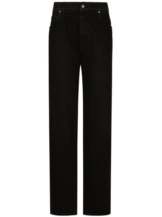 Black Kim Wide-leg Jeans