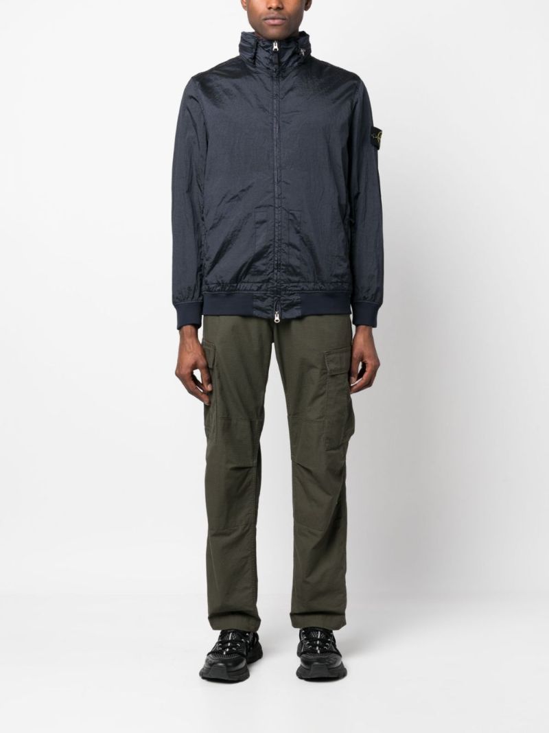 Navy Compass Patch Jacket