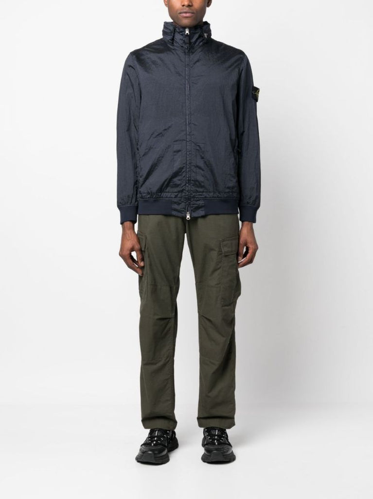 Navy Compass Patch Jacket
