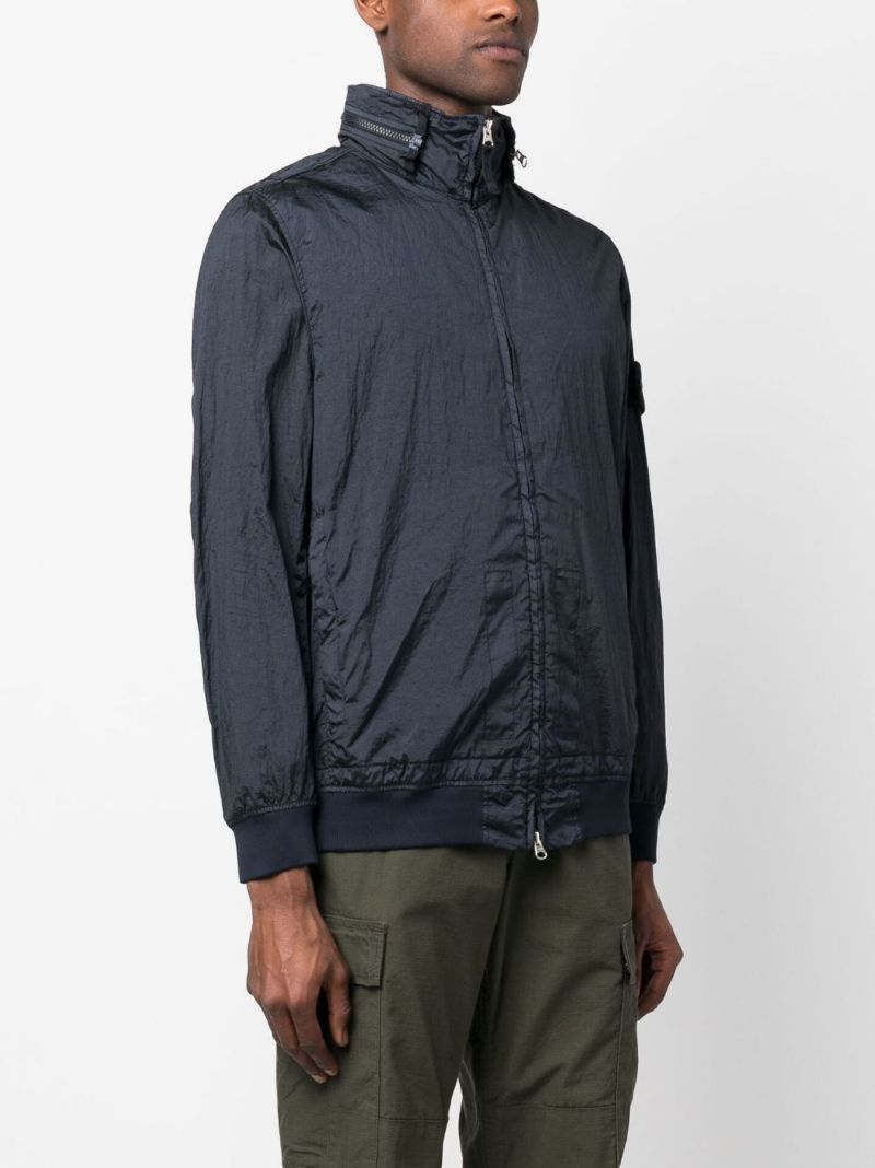 Navy Compass Patch Jacket